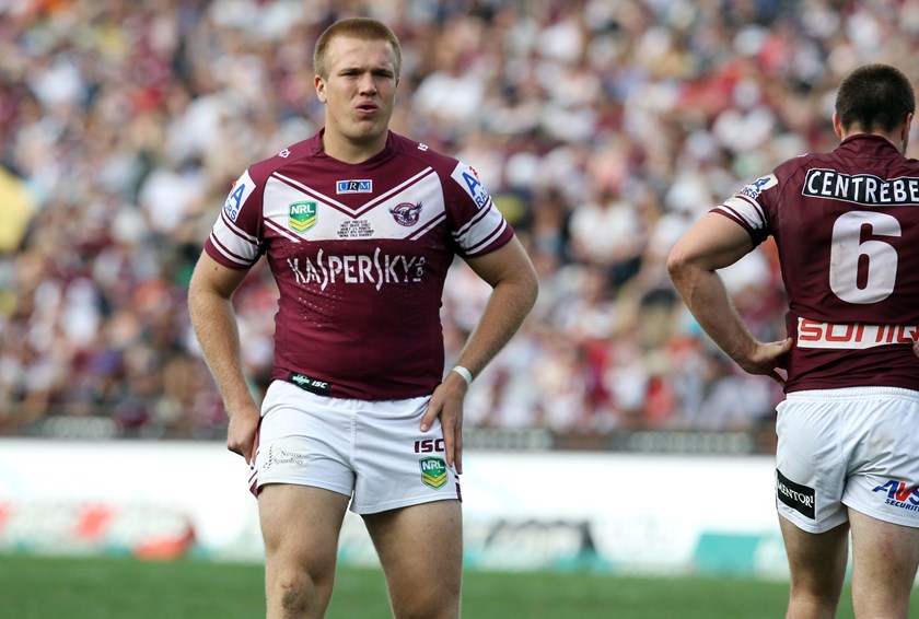 Jake's first NRL game was alongside current coach, Kieran Foran