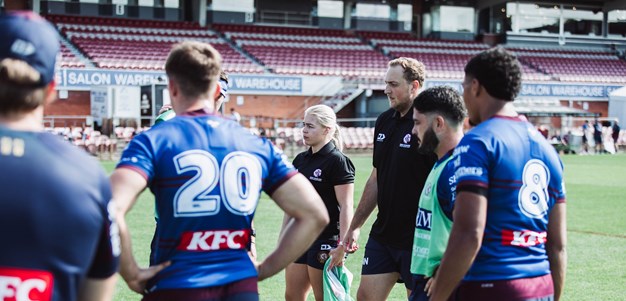 Sea Eagles Interns helping with High Performance