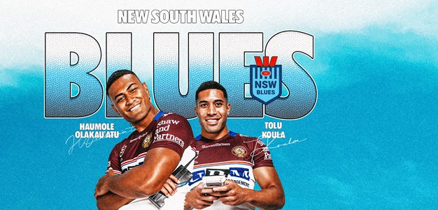 Olakau'atu and Koula selected for NSW in Origin 1