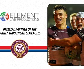 Sea Eagles welcome Element Live Productions as official Events Solutions Partner