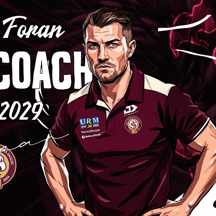 Foran appointed Head Coach at Manly
