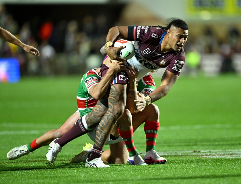 Off the charts: 266 run metres, 140m post contact, 5 tackle breaks, 1 try assist vs Bunnies