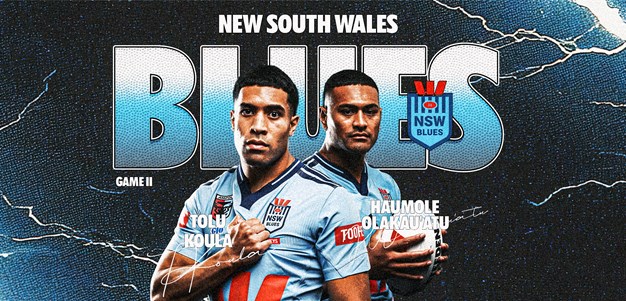 Olakau'atu and Koula selected for NSW in Origin 2