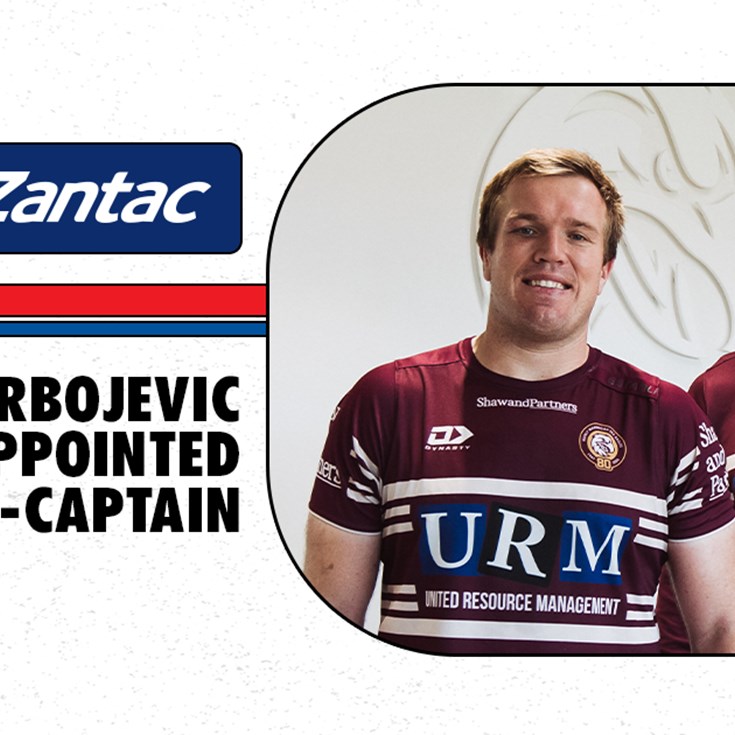 Jake Trbojevic appointed Co-captain at Manly