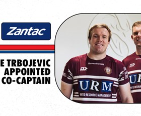 Jake Trbojevic appointed Co-captain at Manly