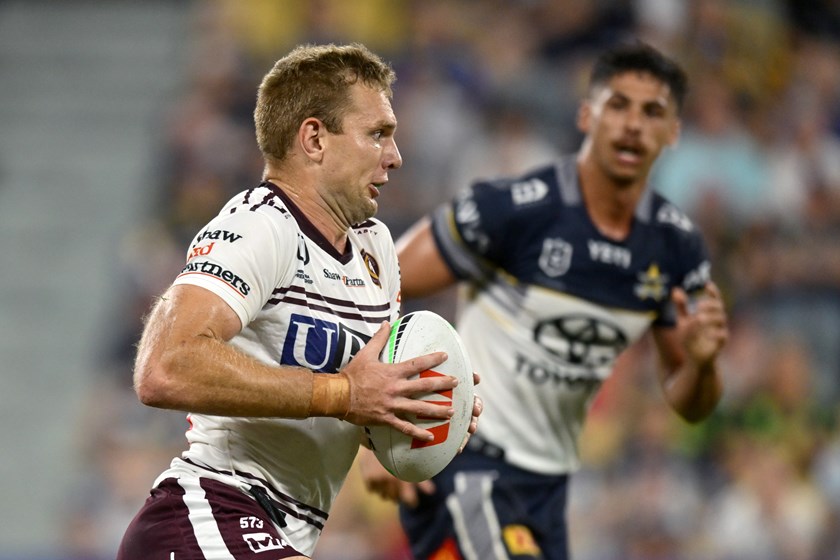 Turbo on the move against the Cowboys in Round 7 in Townsville