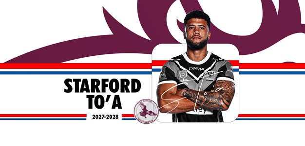 Starford To'a to join Sea Eagles