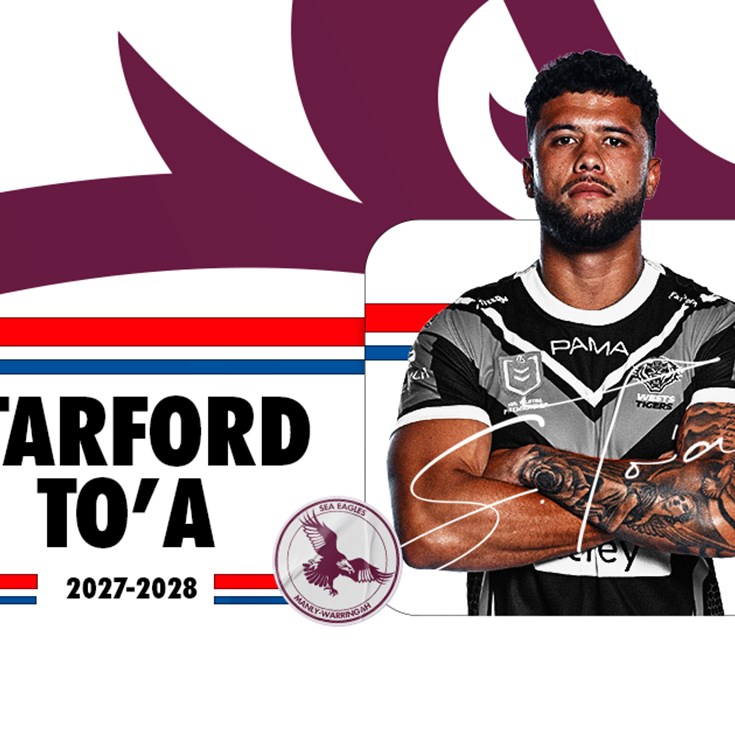 Starford To'a to join Sea Eagles
