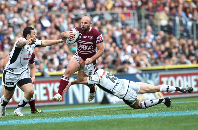 Man of the Match: Glenn Stewart running riot against the Warriors in the 2011 Grand Final