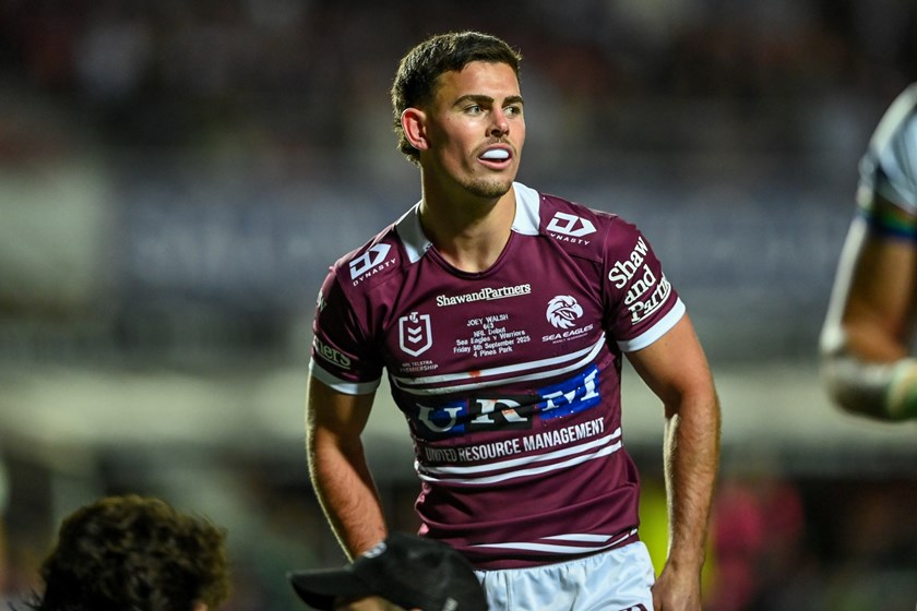 Joey became Sea Eagle #663 when he made his debut against the Warriors in Round 27, 2025