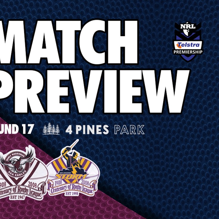 Match Preview: NRL Round 17 vs Storm