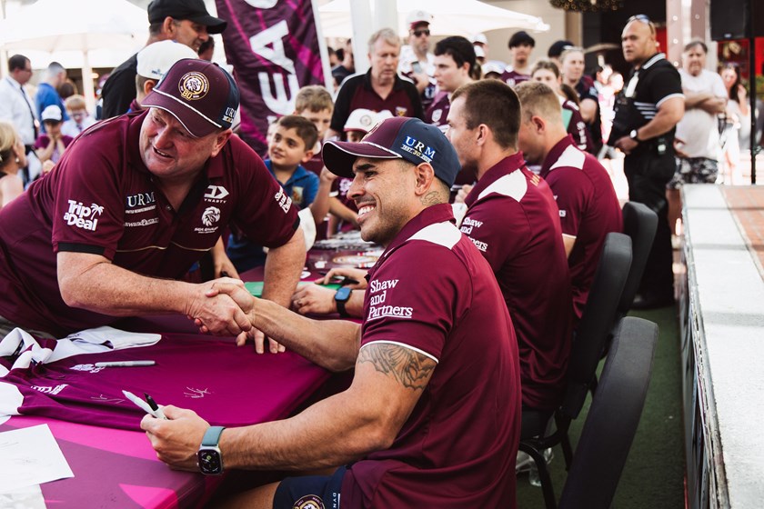 Jamal, Kieran and Turbo mixing with fans at Westfield Warringah Mall