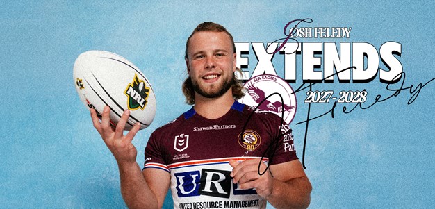 Feledy extends contract at Manly