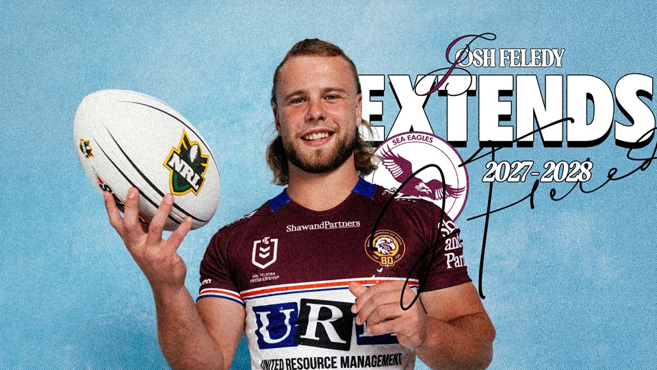 Feledy extends contract at Manly