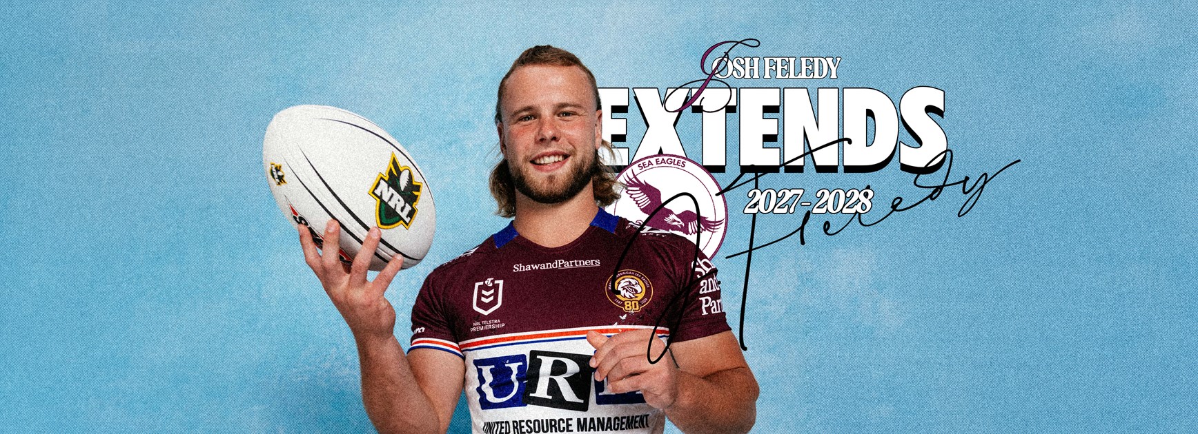 Feledy extends contract at Manly
