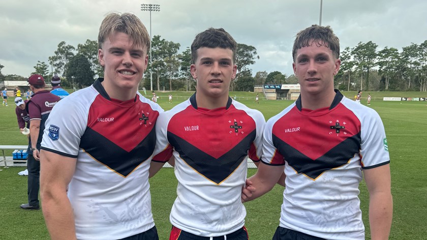 L-R: Chris Oakhil, Jett Watkin and Cooper Eveleigh 