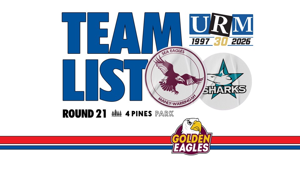 Team List: NRL Round 21 vs Sharks
