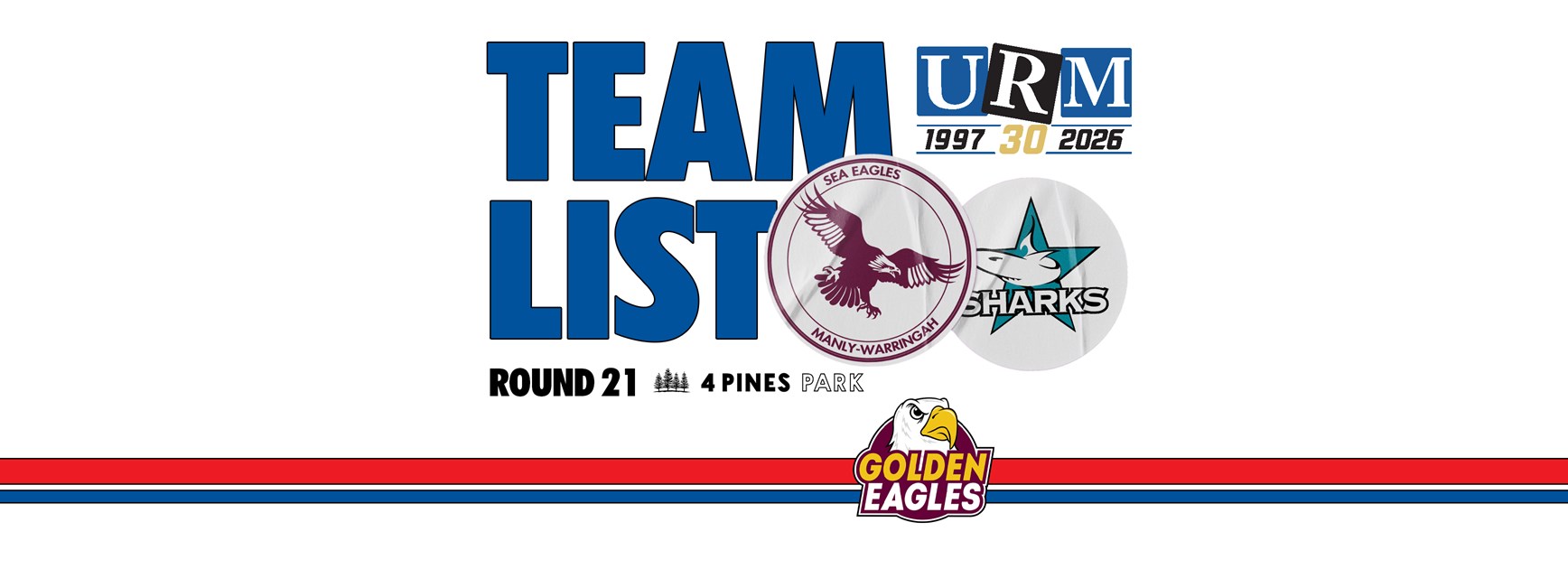 Team List: NRL Round 21 vs Sharks