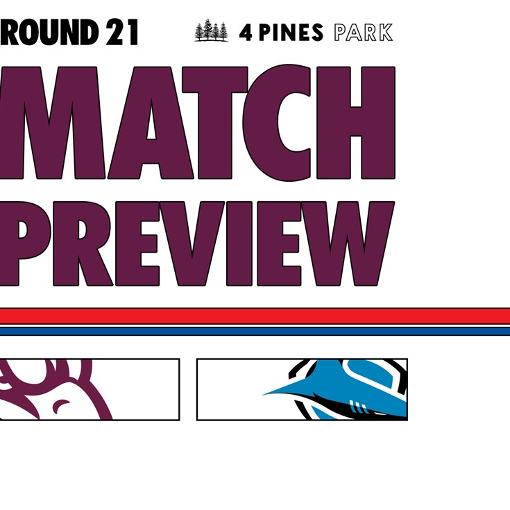 Match Preview: Round 21 vs Sharks