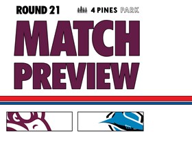 Match Preview: Round 21 vs Sharks
