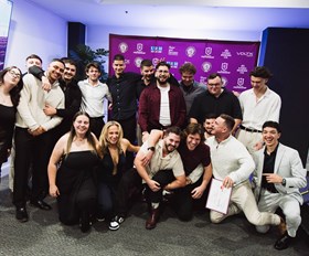 Graduation time for Sports Business Academy