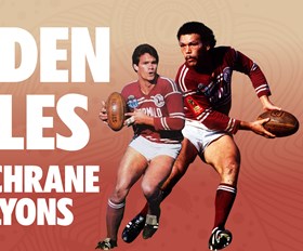 Lyons and Cochrane honoured on Friday