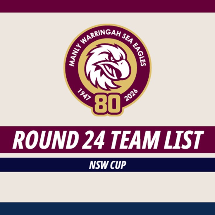 Team List: NSW Cup Round 24 vs Warriors