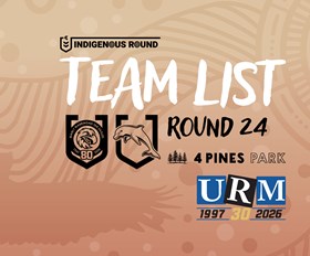 Team List: Indigenous Round vs Dolphins
