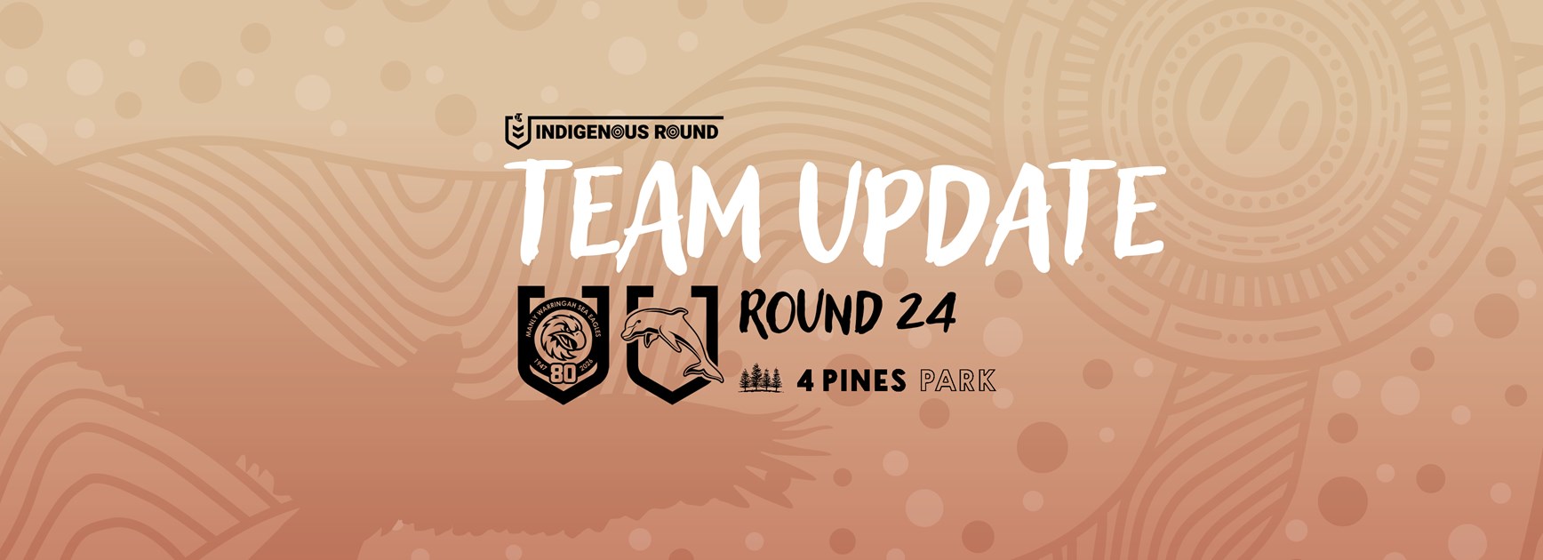 Team Update: NRL Indigenous Round vs Dolphins