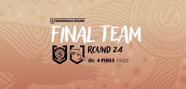 Final Team: NRL Indigenous Round vs Dolphins
