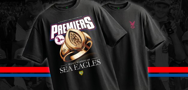 Sea Eagles 80th Anniversary Tees
