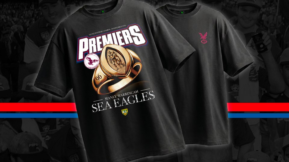 Sea Eagles 80th Anniversary Tees