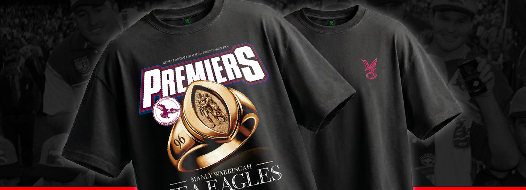 Sea Eagles 80th Anniversary Tees