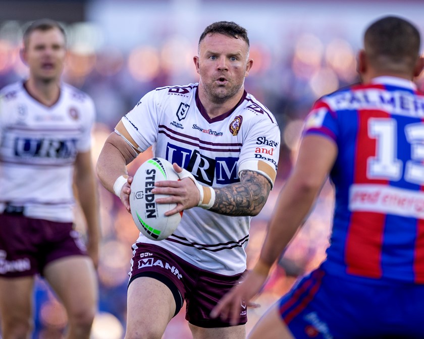 Brownie on the burst against the Knights in Round 25
