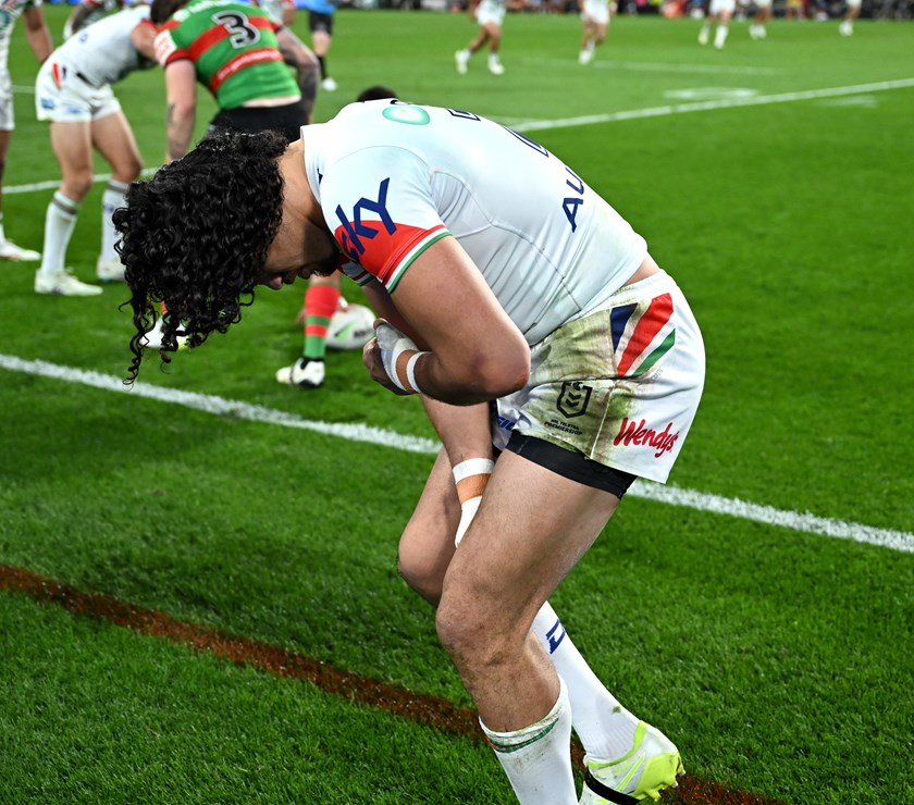 Warriors leading try-scorer Dallin Watene-Zelezniak suffered a shoulder injury in Round 25