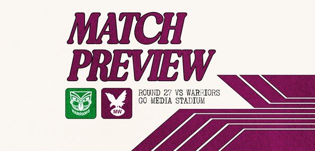 Match Preview: NRL Round 27 vs Warriors