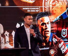 Olakauátu named 2026 Player of the Year at Sea Eagles Awards Night