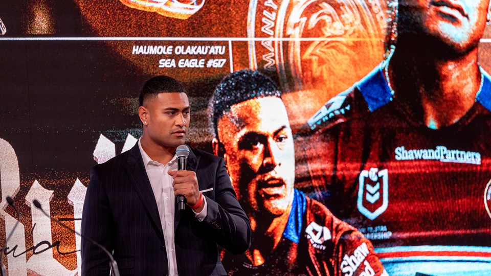 Olakauátu named 2026 Player of the Year at Sea Eagles Awards Night