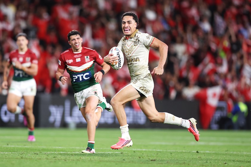Hopoate has been one of Tonga's best performers in the first two rounds