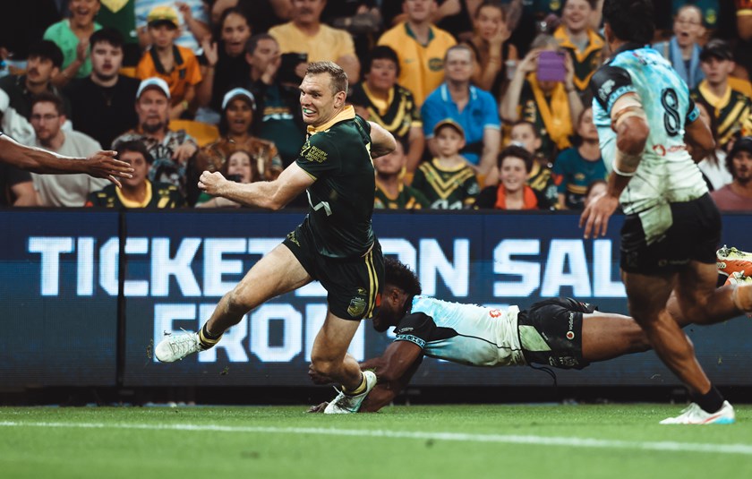 Treble for Turbo against Fiji