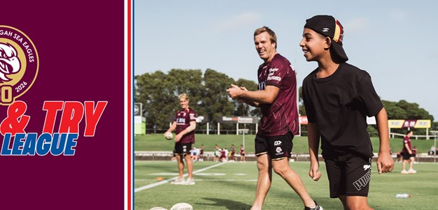 Come & Try Rugby League at Sea Eagles Summer Clinic