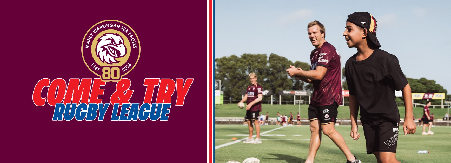 Come & Try Rugby League at Sea Eagles Summer Clinic