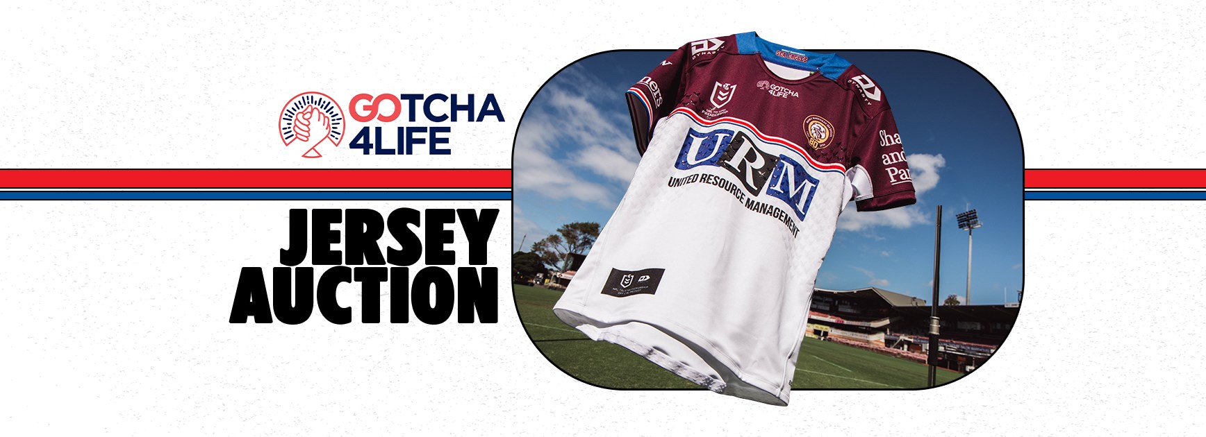 Gotcha4Life Round: Signed Player Jersey Auction