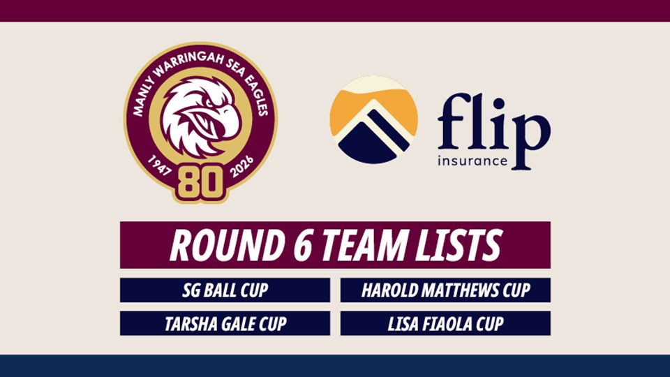 Team Lists: Junior Reps Round 6