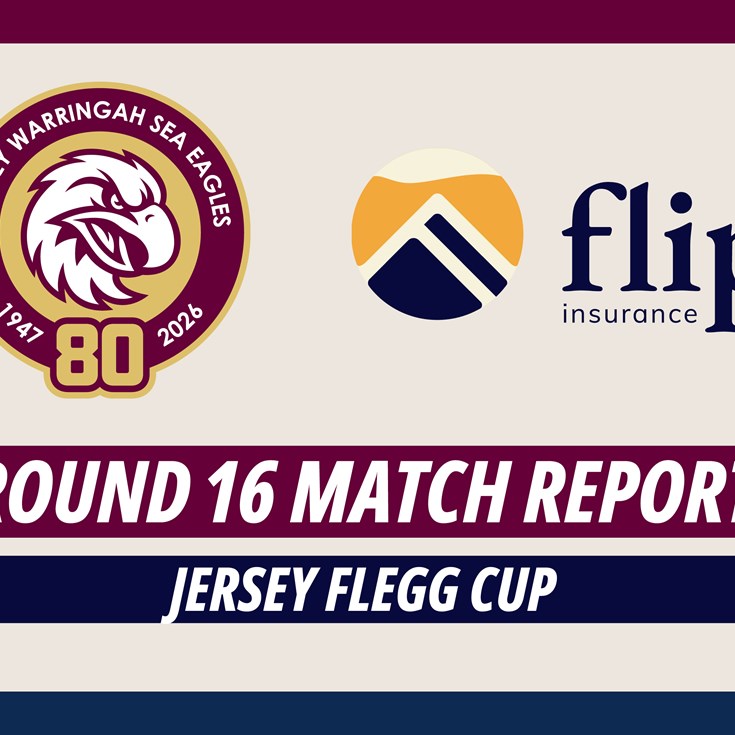 Match Report: Jersey Flegg Cup Round 16 vs WestsTigers