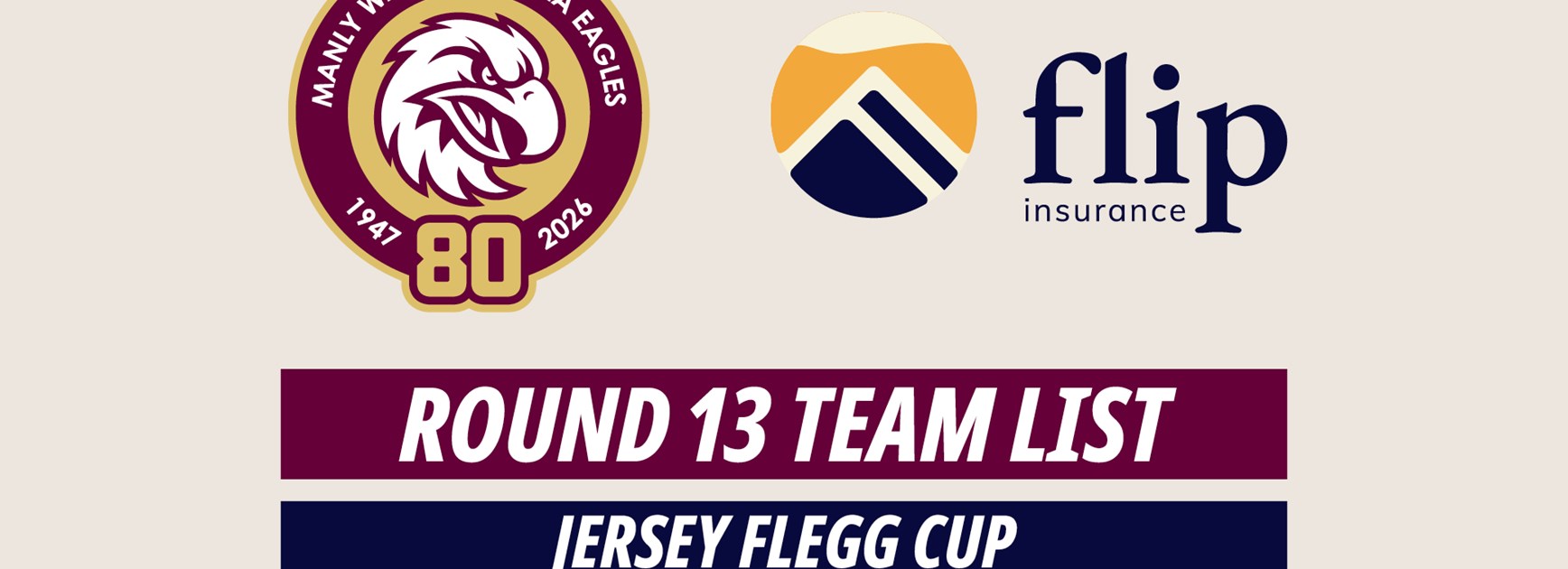 Team List: Jersey Flegg Cup Round 13 vs Sharks