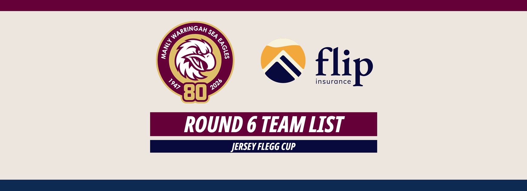 Team List: Jersey Flegg Cup Round 6 vs Dragons