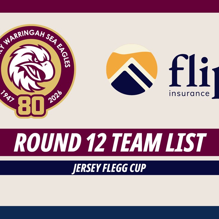 Team List: Jersey Flegg Cup Round 12 vs Raiders