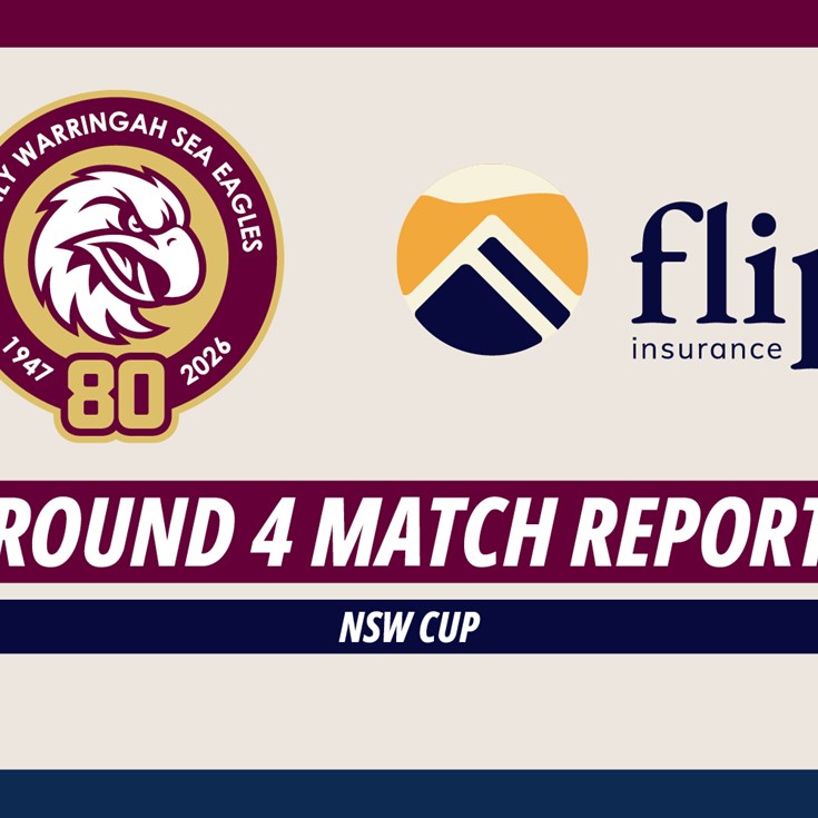 Match Report: NSW Cup Round 4 vs Roosters