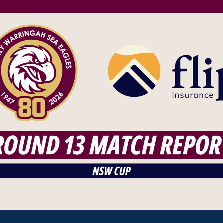 Match Report: NSW Cup Round 13 vs Jets